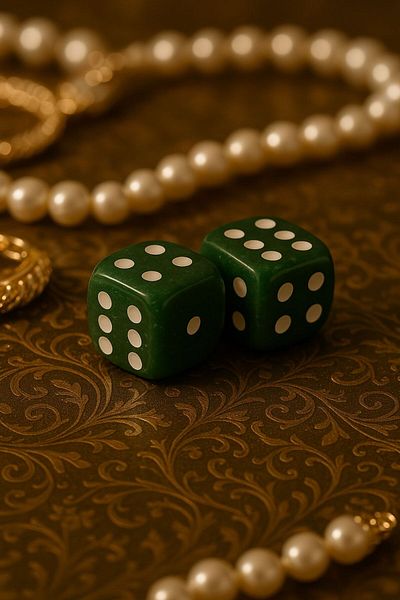 DURAN TAKI TASARIM Natural Jade Stone Dice