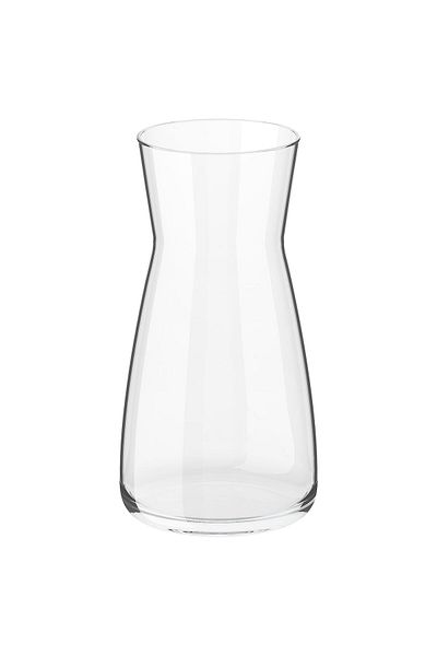 IKEA KARAFF Carafe by IKEA Clear Glass, 1.0L, 20cm H x 10.5cm D Elegant & Multi-use Design