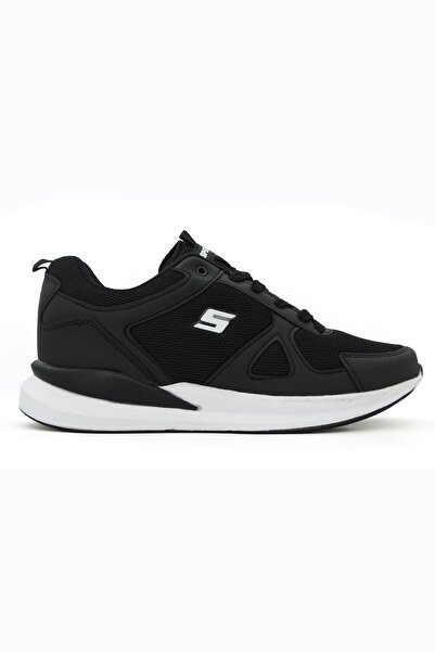 speedrace Siyah Unisex Rahat Esnek Sneaker Spor Ayakkabı 2101