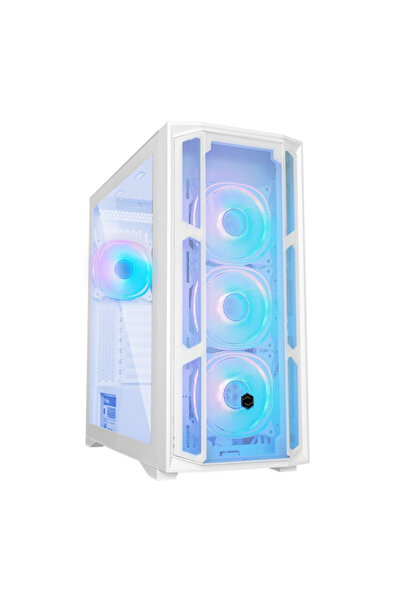 FRISBY Cx-501 750w 80 Bronze 4xargb Fan Mid Tower Beyaz Mesh Gaming (OYUNCU) ...