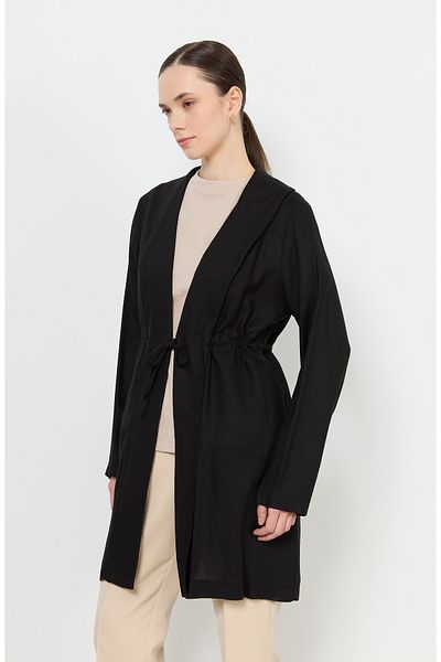 Fatma Atasoy Black Wear - Waist Drawstring Outlet