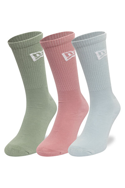 NEW ERA Newera Ne Flag Crew 3Pk Socks Newera Evgpabcop