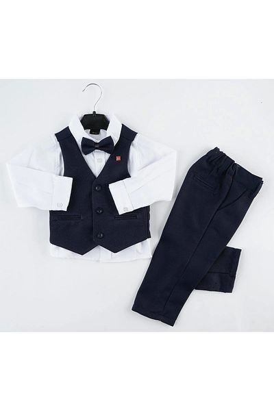 Mc Emirix Kids Wear SOLID COLOR 3 BUTTON VEST