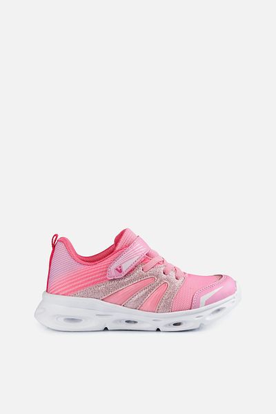 Vicco Samba Lighted Girl's Pink Sneakers