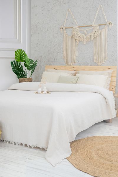 Viaden Marla 220X240 cm Sizes White Double Pique