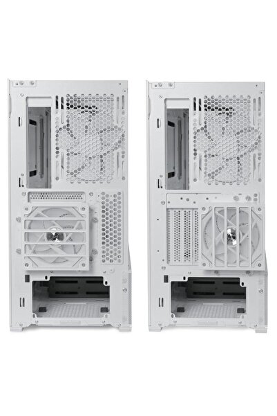 Lian Li Carcasa Lian Li LANCOOL 216, Sticla securizata, Mid-Tower, fara sursa, ARGB, Alb