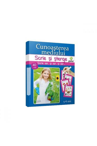 Gama Γράψτε και διαγράψτε - Γνώσεις για το περιβάλλον 5-6 ετών