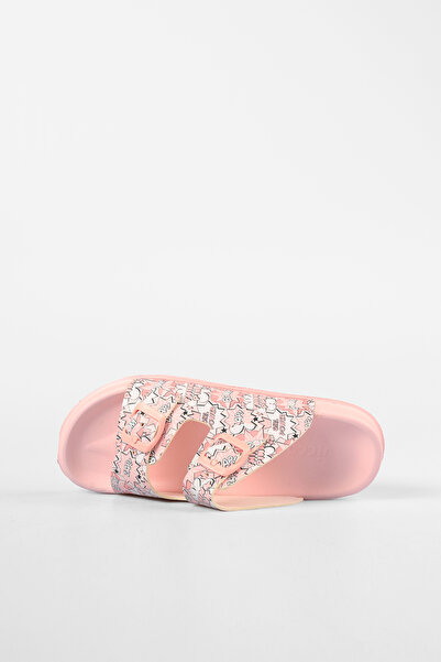 Vicco Gibli Iı Baskılı Kız Bebek Pudra Terlik