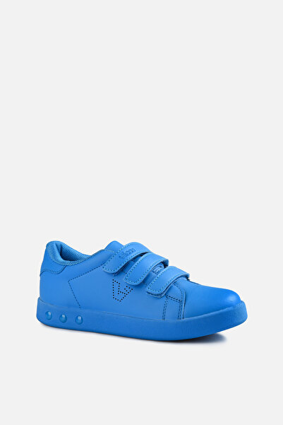 Vicco Oyo Işıklı Erkek Bebek Saks Mavi Sneaker