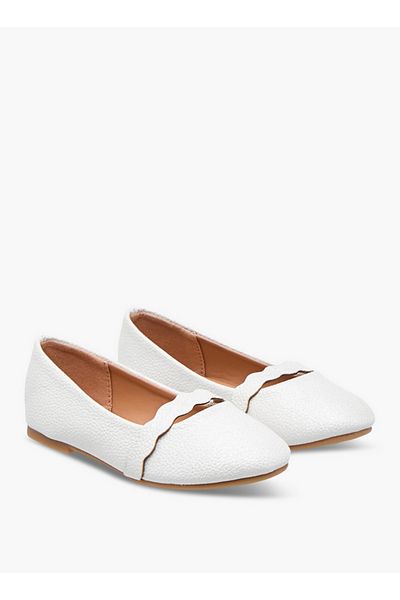 Flora Bella by Shoexpress Textured Slip-On Ballerina Shoes
