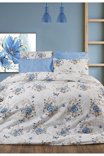 Gasel Home طقم غطاء لحاف كبير الحجم مقاس 180 × 200 (ملاءة مرنة)