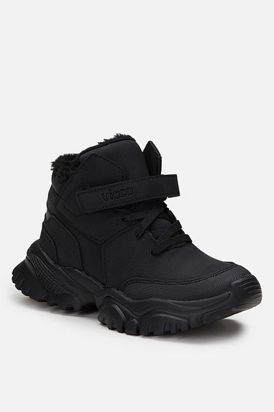 Vicco Παιδικές μαύρες μπότες Gordon Furry Unisex