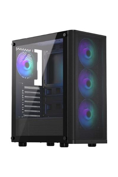 Endorfy Carcasa Endorfy Ventum 200 ARGB, Mid-Tower, Negru