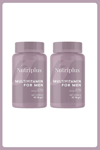 Farmasi Nutriplus Multivitamin for Men 60 Tablets - 2 Pieces