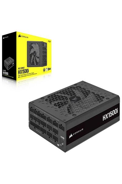 Corsair Corsair HX1500i, 80 PLUS Platinum, ATX, 1500W, Full Modular Power Supply