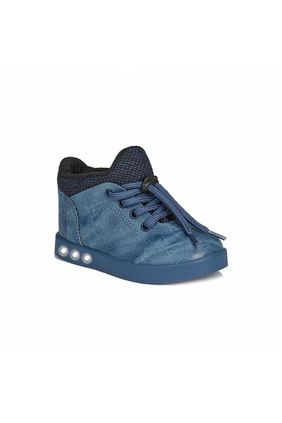 Vicco Hiro Lighted Boy's Navy Blue Boots