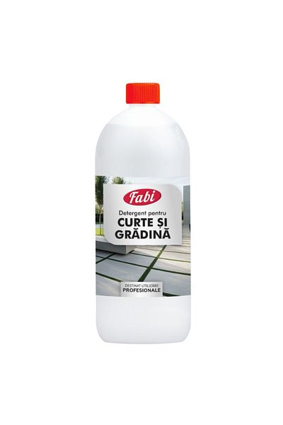 FABI Detergent pentru curte si gradina, Fabi, 1L, indeparteaza lichenii si algele
