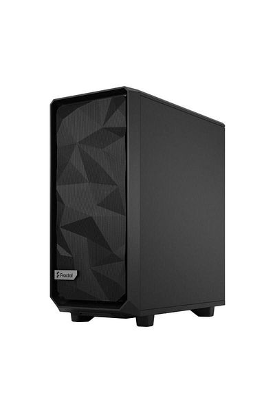 Fractal Design Carcasa Fractal Design Meshify 2 Compact Black TG Dark Tint, Middle Tower, Sticlă securizată (Negru)