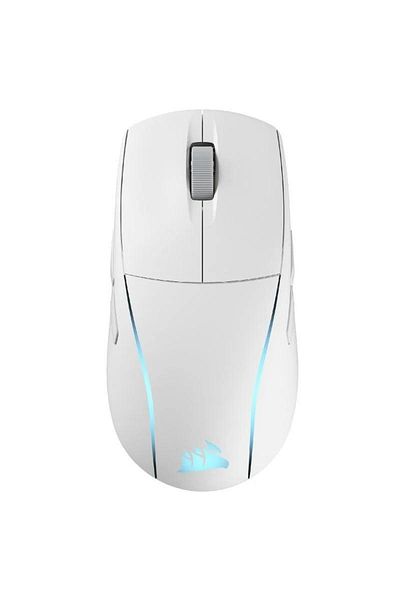 Corsair Mouse Gaming Corsair M75 Lightweight RGB, iluminat RGB, Ambidextru, 26000 DPI (Alb)