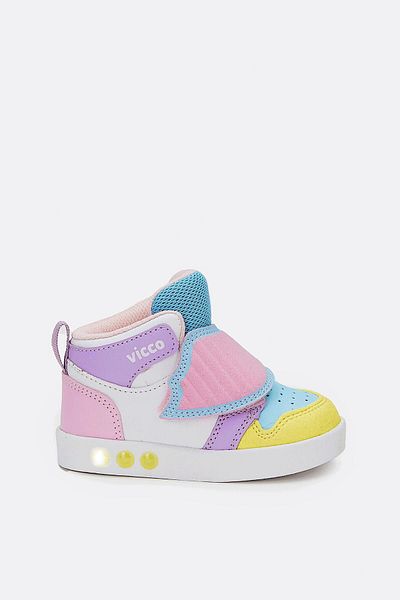 Vicco Ufo Brand LIghted Yellow FIrst Step Boots for GIrls