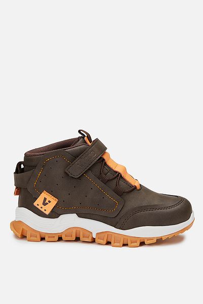 Vicco Кафяви ботуши Omega Lightweight Boys Pressual