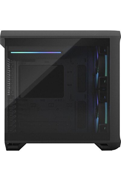 Fractal Design Carcasa Fractal Design Torrent Compact RGB Black TG Light Tint, MiddleTower, Tempered glass (Negru)