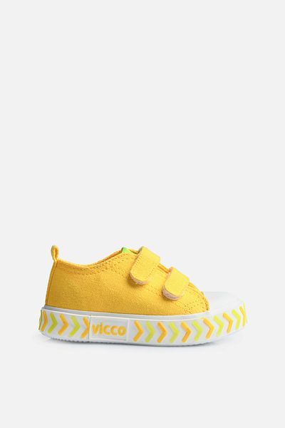 Vicco Timo Basic Unisex Preschool Yellow Sports Shoes