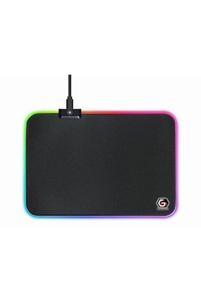 Gembird Mouse Pad Gembird MP-GAMELED-M Gaming LED, M, 250mm x 350mm x 4mm (Negru)
