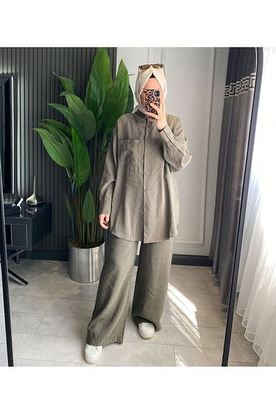 Puane Cotton Hijab Suit