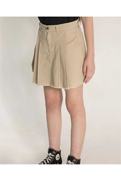 DMB BOYS & GIRLS Kız Çocuk Pamuklu Bel Ayarlanabilir Şort Etek