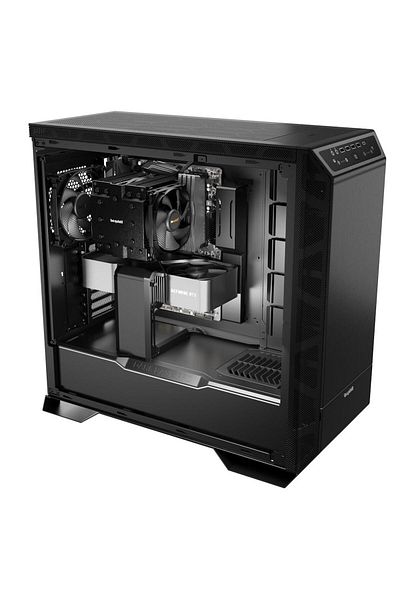 Be Quiet! Carcasa be quiet! Dark Base Pro 901, Window, fara sursa, E-ATX, BGW50, Tempered Glass (Negru)