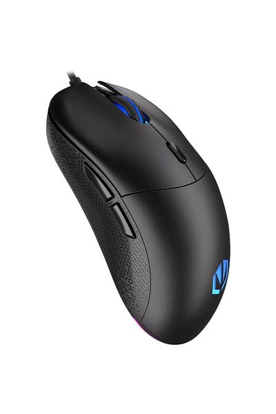 Endorfy Mouse optic gaming Endorfy Gem Plus, iluminare RGB, Cu brad, USB, 19000 dpi (Negru)