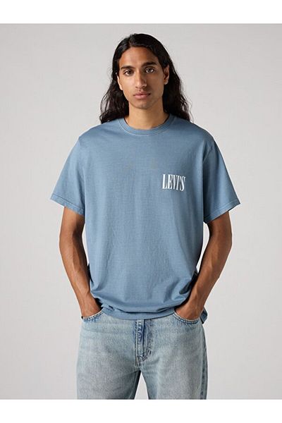 Levi's ΑΝΔΡΙΚΟ ΜΠΛΕ ΜΠΛΟΥΖΑ SERIF LOGO RELAXED FIT 16143-1917