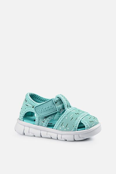 Vicco Bumba II Lightweight Unisex First Step Green Sandals