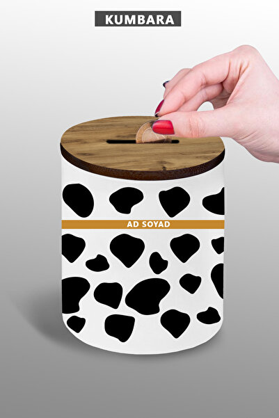 Bytwo Žuta boja Karirani 9 cm keramička kasica prasica mala veličina stolna 25kg