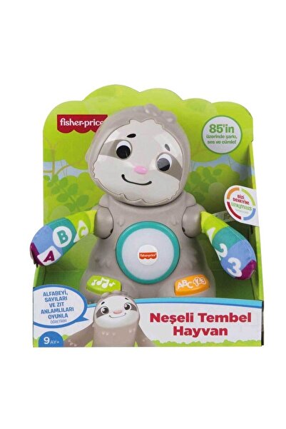 FISHER PRICE Fisher-price Linkimals Neşeli Tembel Hayvan, Türkçe, Müzikli Ve Işıklı Bebek Oyuncağı