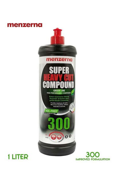 Menzerna 300 Super Heavy Cut Compound High Performance VOC Free Abrasive Polish for Deep Scratch and
