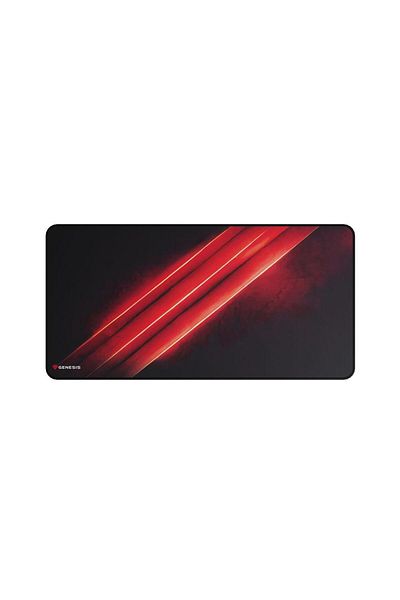 Genesis Mousepad, Genesis Carbon 500 Maxi Flash G2, Negru/Rosu