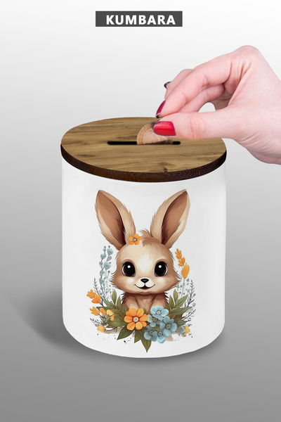 Bytwo Mala keramička kasica u obliku zeca Tatuelli 9 cm 25kmb196