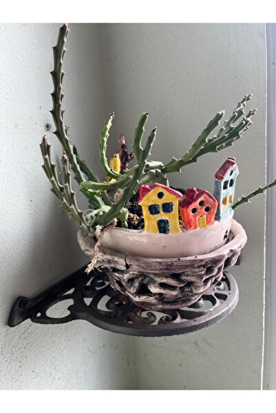 Ant YATAY RAF ANTİK TARZ DÖKME DEMİR