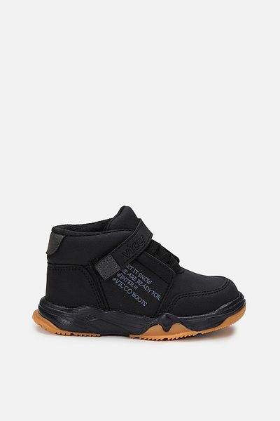 Vicco Alaska Ii Lightweight Baby Boy Black Boots