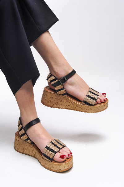 Riccon Glorsula Women's Sandals 0012230   Black