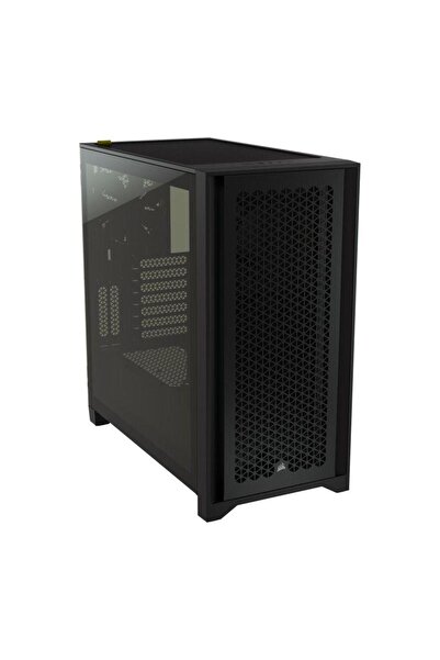 Corsair Carcasa Corsair 4000D Airflow, Turn Middle, Sticlă securizată (Negru)
