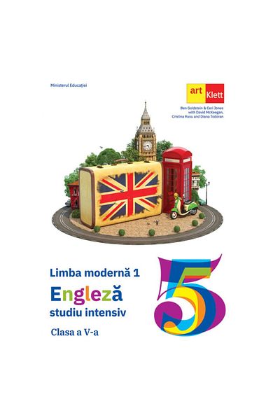 Art Klett engleză. Manual intensiv L1. Clasa a 5-a, Studiu intensiv, Ben Goldstein, Art Klett