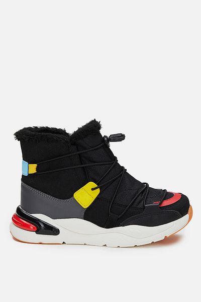 Vicco Pablo Fur Boy Black Boots