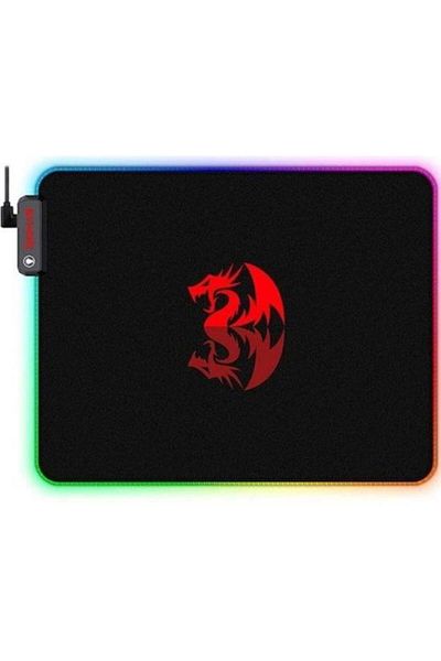 REDRAGON Mousepad Redragon Pluto P026-BK, Iluminare RGB (Negru)