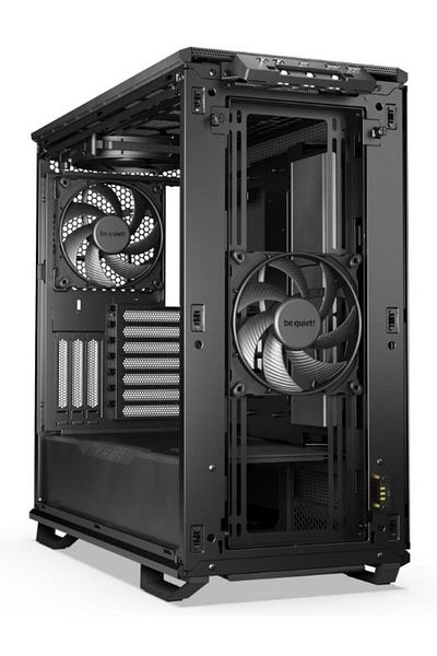 Be Quiet! Carcasa be quiet! Dark Base 701, Middle Tower, fara sursa, iluminare ARGB, ATX (Negru)