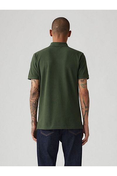 Levi's Ανδρικό μπλουζάκι Hm Kombu Green Pique Polo Neck - 35883-0232