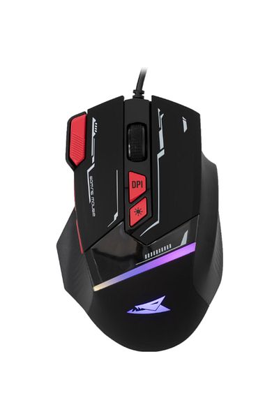 Barracuda Mouse gaming Barracuda BGM-041, Cu brad, USB (Multicolor)