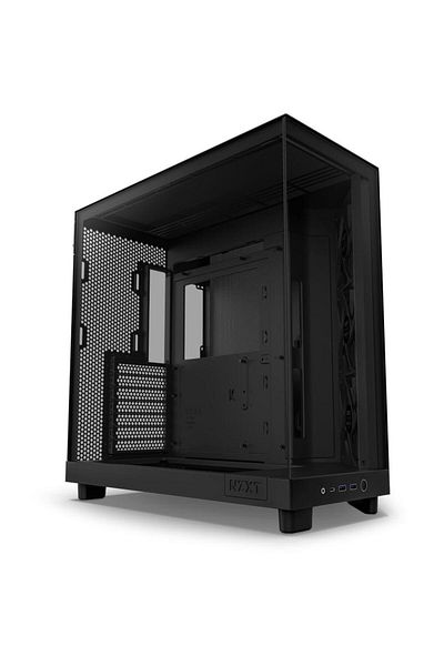 Nzxt Carcasa NZXT H6 FLOW Compact Dual-Chamber, Mid-Tower, Negru